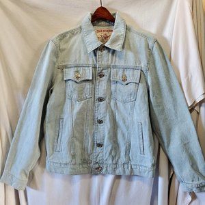 NWT True Religion Denim "Trucker Jacket" Size S for men
